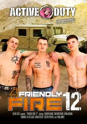 Friendly Fire 12 Active Duty Gay HD Porn Free Amateur army Bareback Group Sex Military sex Muscled Men Orgy gay porn movies download free HD