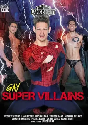Gay Super Villains is your next gay porn download! Experience PervOUT’s high-budget 2019 film featuring super villains, hot studs, and magical intensity.