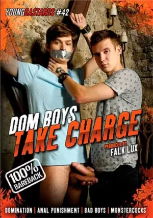 Dom Boys Take Charge. The hot Dom Boys use leather and chains to fucks gay captives. They taste cock or raw fuck ass, they become more compliant.