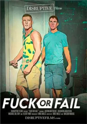 Fuck or Fail. Bareback gay porn movies, where two boys like fucks in bedroom. Feature parody porno movie. Muscled Men fucks anal Straight Tattoos men.