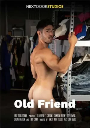 Old Friend (Next Door). The gay porn film features two muscular men engaging in a hot bareback fuck in bedroom. And anal raw sex in a clothing shop.