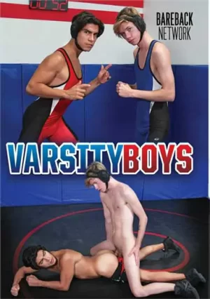 Varsity Boys 1. Wrestling without rules, resulting in blowjobs and anal fucking. Young gay wrestlers bareback fucks in the ring after long training.