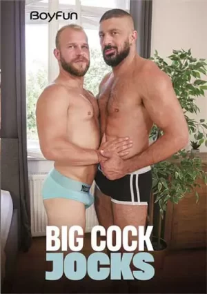 Big Cock Jocks. Intense passion of male friendship in this gay adult movie. Featuring hot stars sizzles with condomless sex, rimming, and big male dicks.