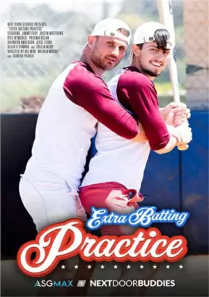 Extra Batting Practice. Gay porn novelty from Next Door Studios, featuring muscle sportmen in steamy, athletic bareback gay anal and oral fuck encounters.