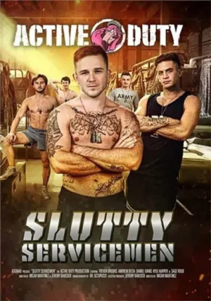Slutty Servicemen Gay Porn is gay top porn film from Active Duty. Watch soldiers hook up in the barracks during intense, steamy after-hours action.